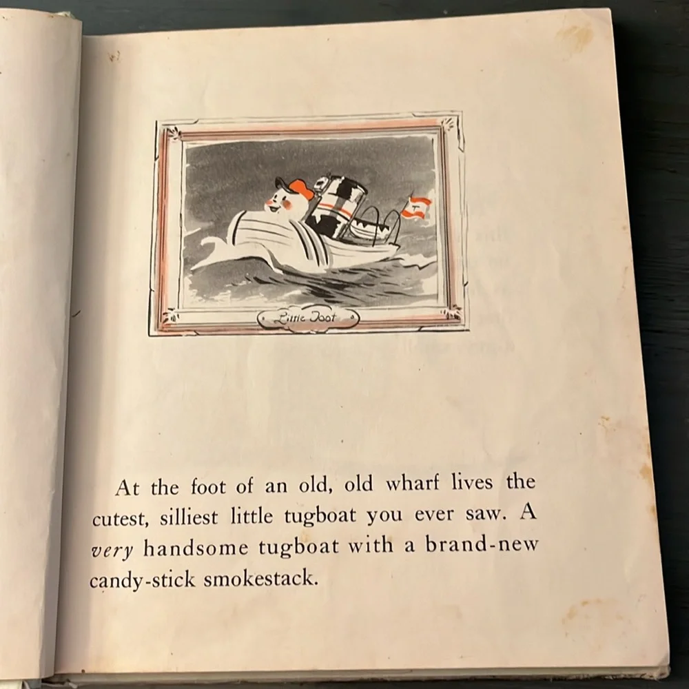 VINTAGE Little Toot by Hardie Gramatky First Edition (1939, Hardcover)